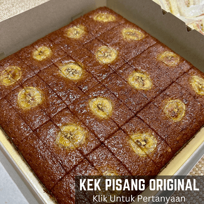 kek pisang original